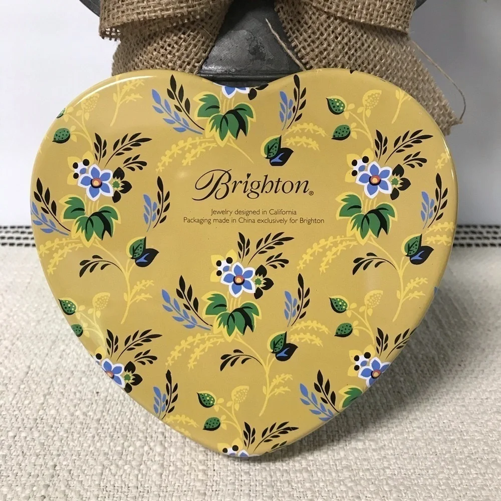 Brighton Heart Shaped Tin
